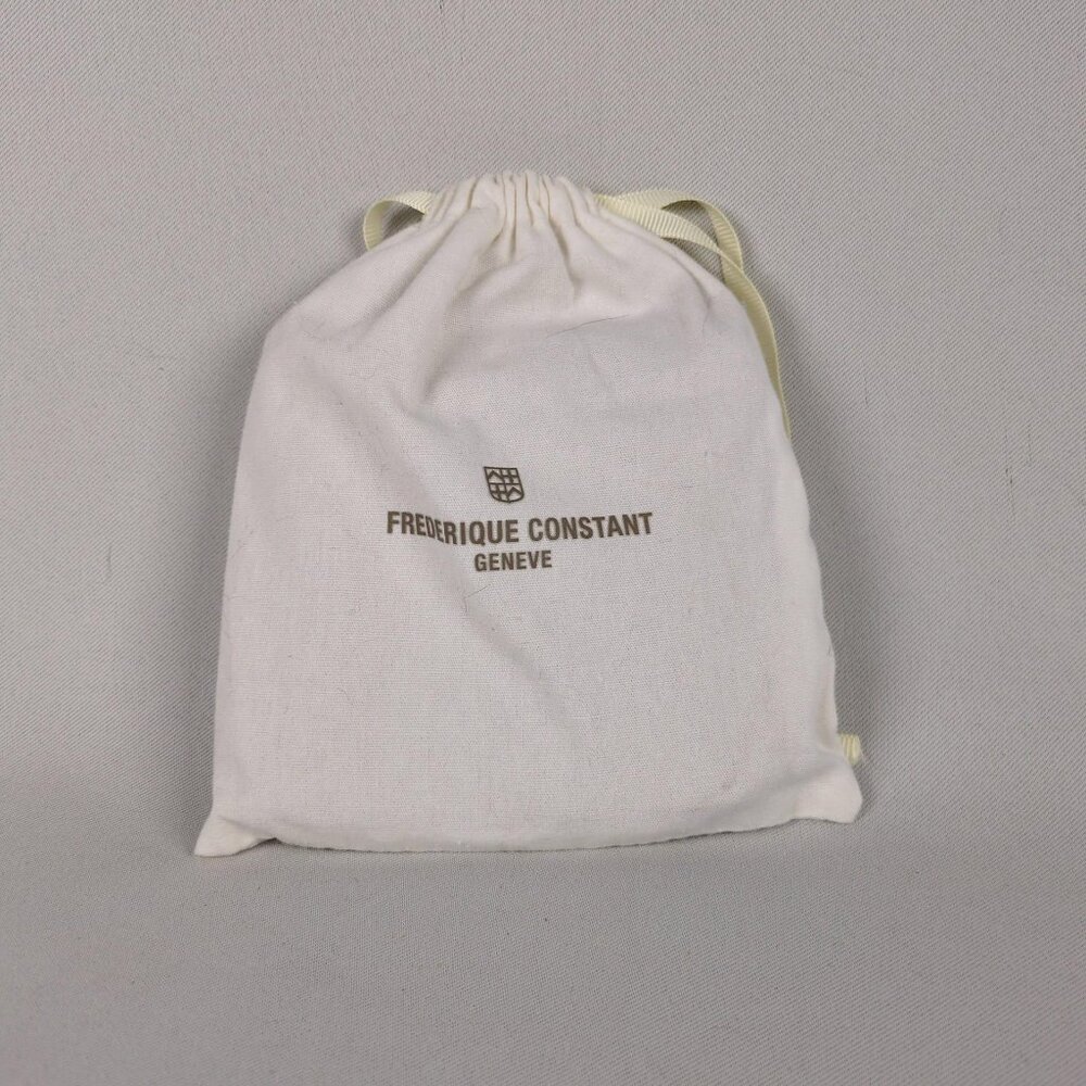 Frederique Constant Genève Travel Case — Blush Pink with Dust Bag  - Like new